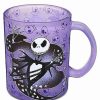 Movies * Cheapest Jack Skellington Glitter Handle Coffee Mug 17.5 Oz. The Nightmare Before Christmas Purple