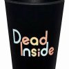 Shooters & Shot Glasses * Best Pirce Dead Inside Shot Glass 1.5 Oz. Black