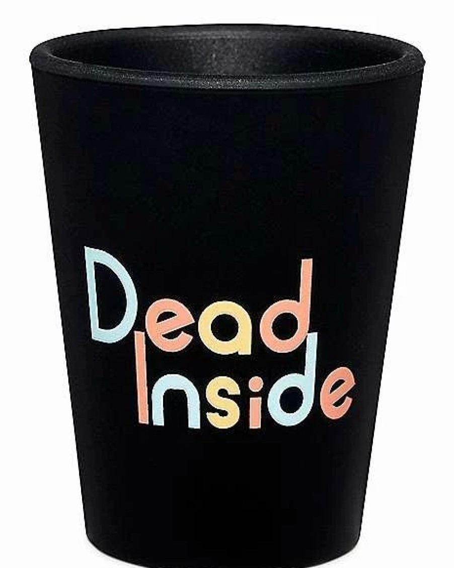 Shooters & Shot Glasses * Best Pirce Dead Inside Shot Glass 1.5 Oz. Black