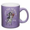 Halloween * Budget Love You To Death Jack Skellington And Sally Coffee Mug 20 Oz. The Nightmare Before Christmas Purple