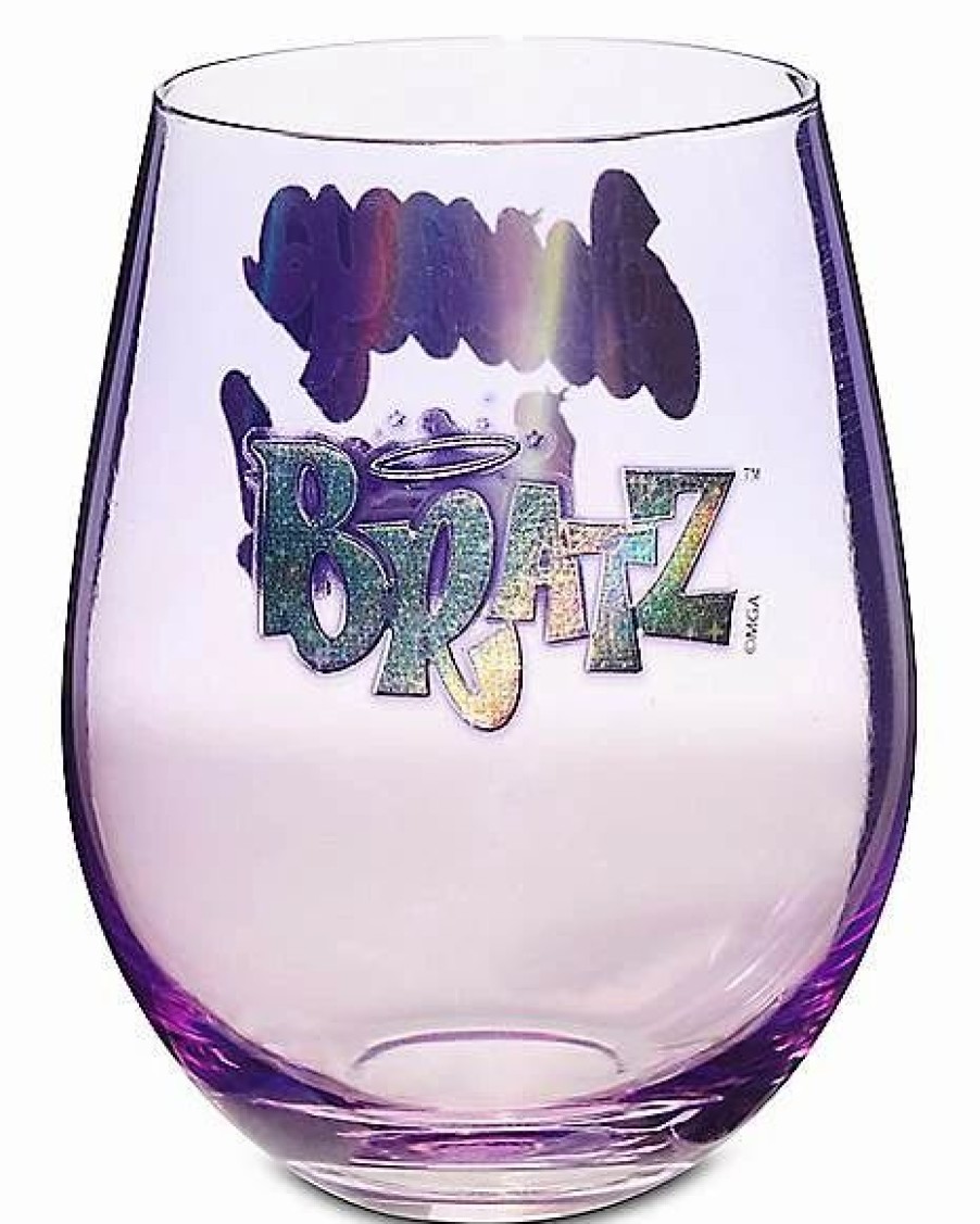 Television * Hot Sale Dump Him Bratz Stemless Glass 22 Oz. Purple