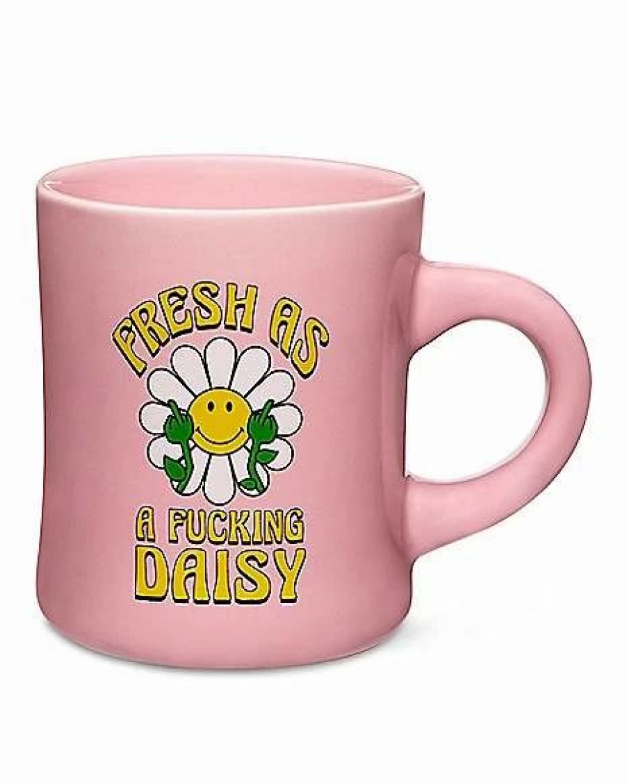 Coffee Mugs * Buy Fresh As A Daisy Coffee Mug 11 Oz. Pink