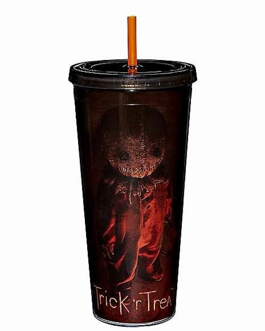 Halloween * Hot Sale Sam Cup With Straw 20 Oz. Trick 'R Treat