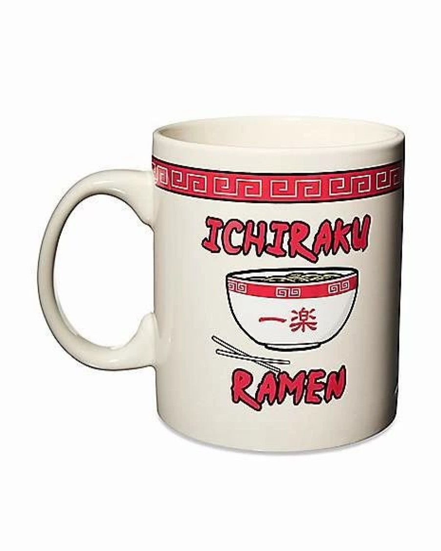 Anime * Deals Ichiraku Ramen Coffee Mug 20 Oz. Naruto White