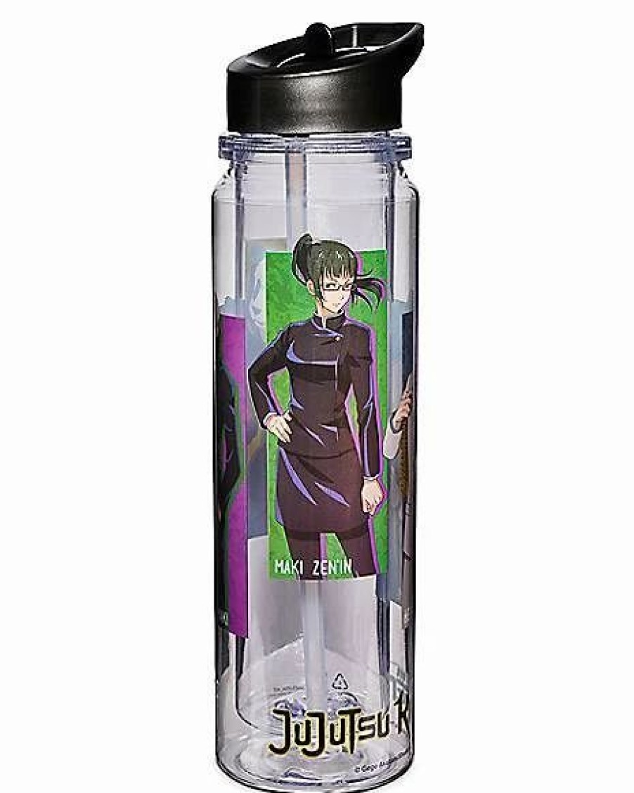 Plastic Drinkware * New Jujutsu Kaisen Water Bottle 25 Oz.