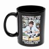 Television * Budget Stupid Boring Amazing Job Jim Coffee Mug 20 Oz. The Office Black