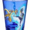 Anime * Brand New Vegeta Vs Frieza Shot Glass 2 Oz. Dragon Ball Z Blue