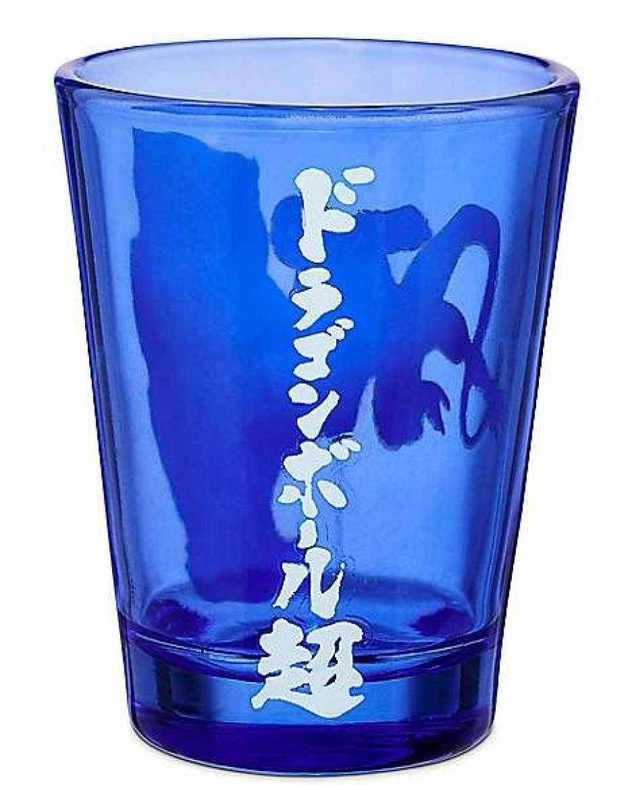 Anime * Brand New Vegeta Vs Frieza Shot Glass 2 Oz. Dragon Ball Z Blue