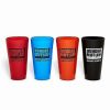 Television * Discount Company Picnic The Office Pint Glasses 4 Pack 16 Oz. Multi-Color