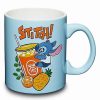 Movies * Top 10 Stitch Bubble Tea Coffee Mug 20 Oz. Lilo & Stitch Blue