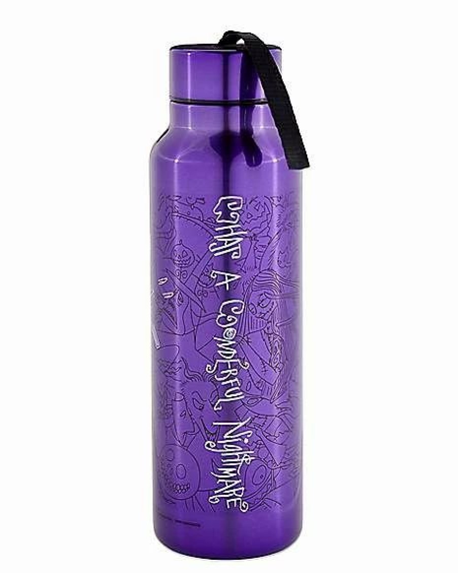 Halloween * Budget Jack Skellington Wonderful Nightmare Water Bottle 27 Oz. The Nightmare Before Christmas