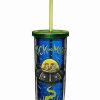 Television * Cheap Spaceship Rick And Morty Cup With Straw 29 Oz. Blue