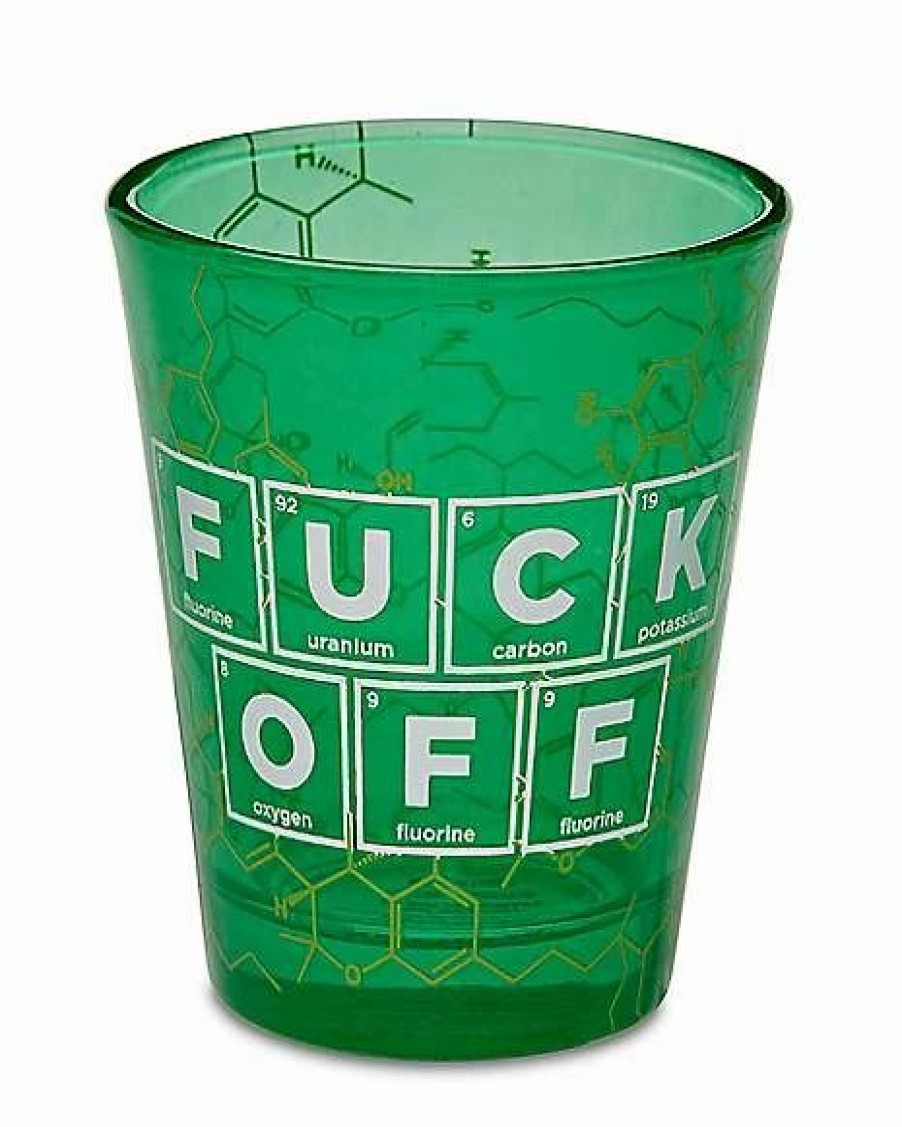 Christmas * Hot Sale Fuck Off Shot Glass 2 Oz. Multi-Color