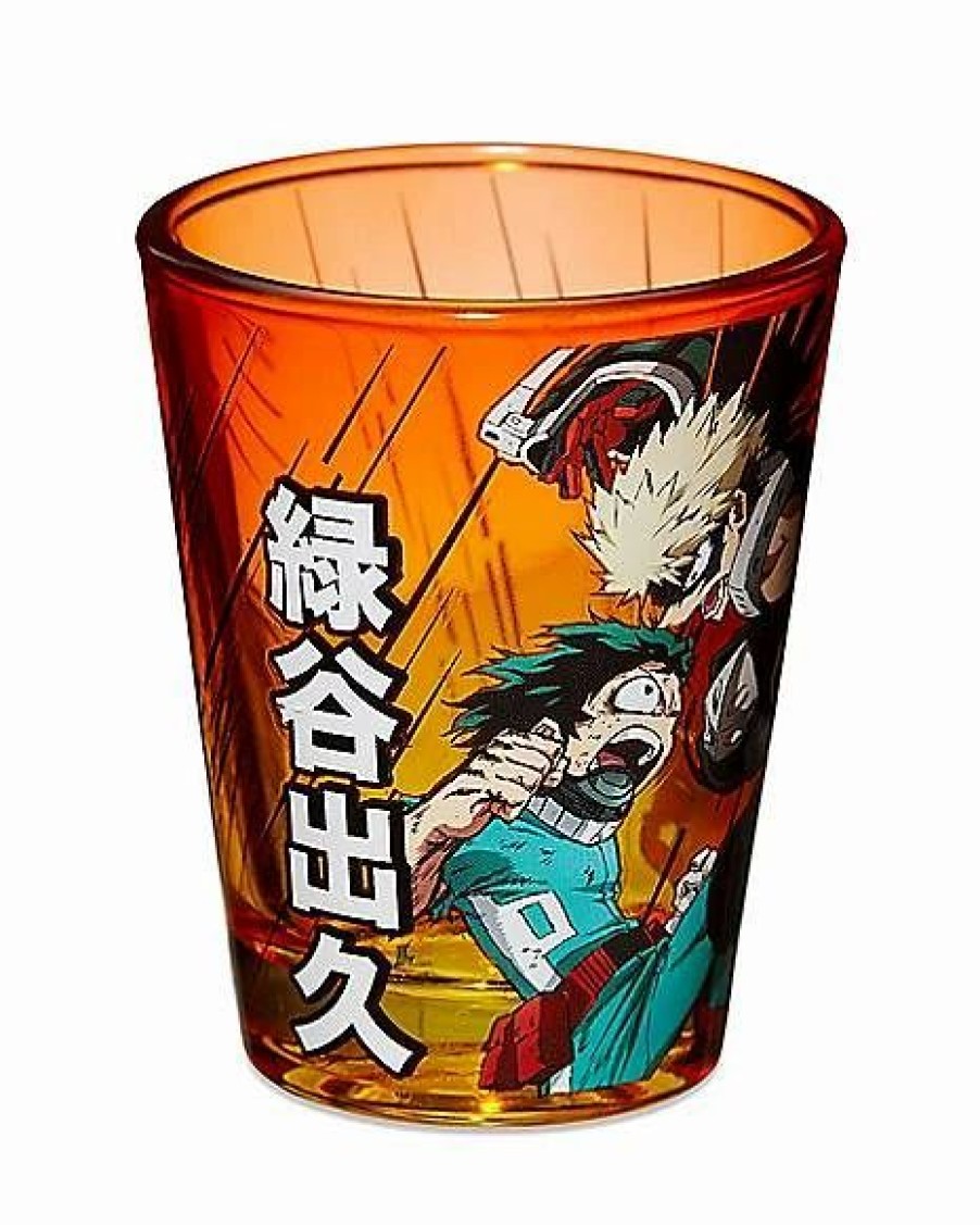 Anime * Best Deal My Hero Academia Battle Shot Glass 2 Oz. Red