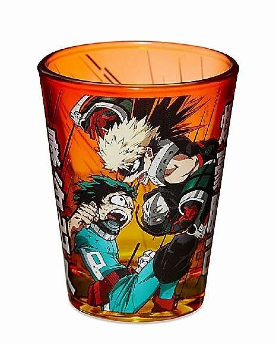 Anime * Best Deal My Hero Academia Battle Shot Glass 2 Oz. Red