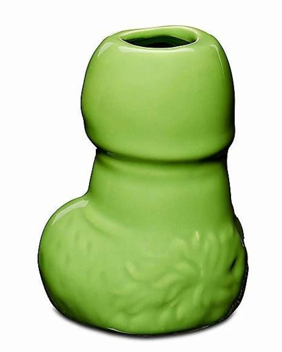 Shooters & Shot Glasses * Hot Sale Aliens Are Coming Penis Shot Glass 2 Oz. Green