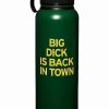 Christmas * Top 10 Big Dick Is Back In Town Water Bottle 32 Oz. Danny Duncan Green