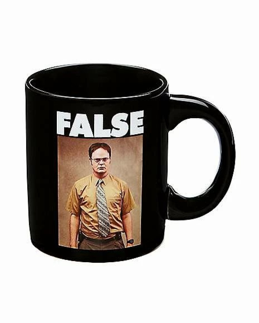 Television * Best Deal False Dwight Coffee Mug 20 Oz. The Office Black