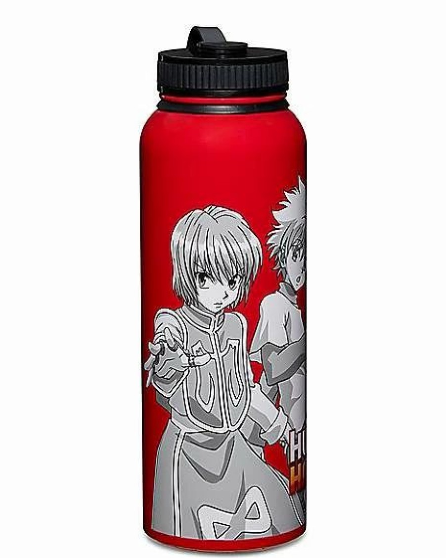 Anime * Deals Gon And Killua Water Bottle 40 Oz. Hunter X Hunter Red