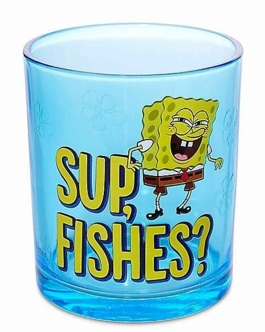 Television * Discount Spongebob Squarepants Rocks Glasses 4 Pack 10 Oz. Multi-Color