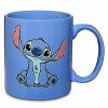 Movies * Wholesale Sitting Stitch Wax Resistant Coffee Mug 20 Oz. Lilo & Stitch Blue