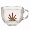 Coffee Mugs * Promo Glitter Weed Leaf Coffee Mug 22 Oz.