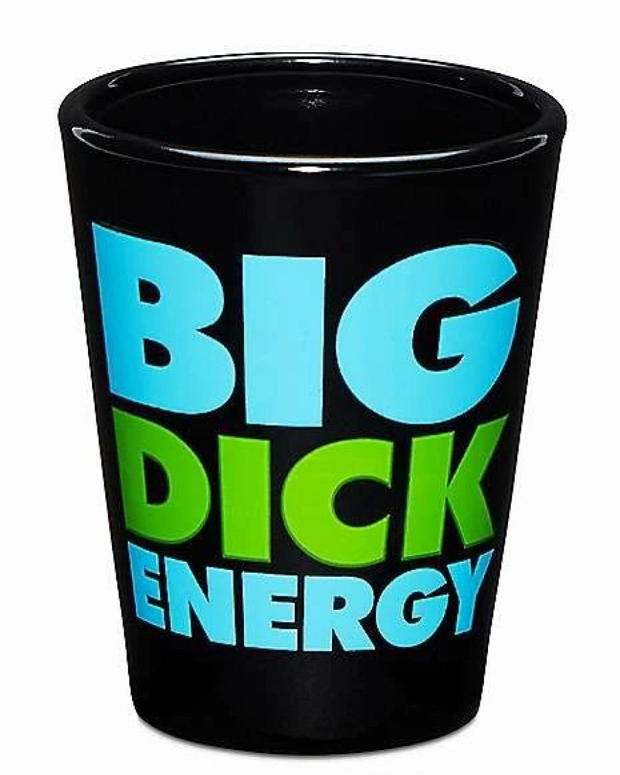 Shooters & Shot Glasses * Budget Big Dick Energy Shot Glass 2 Oz. Multi-Color