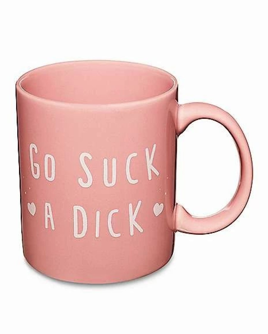 Coffee Mugs * Best Reviews Of Go Suck A Dick Coffee Mug 20 Oz. Pink