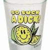 Shooters & Shot Glasses * Flash Sale Go Suck A Dick Lemon Shot Glass 1.5 Oz. Clear