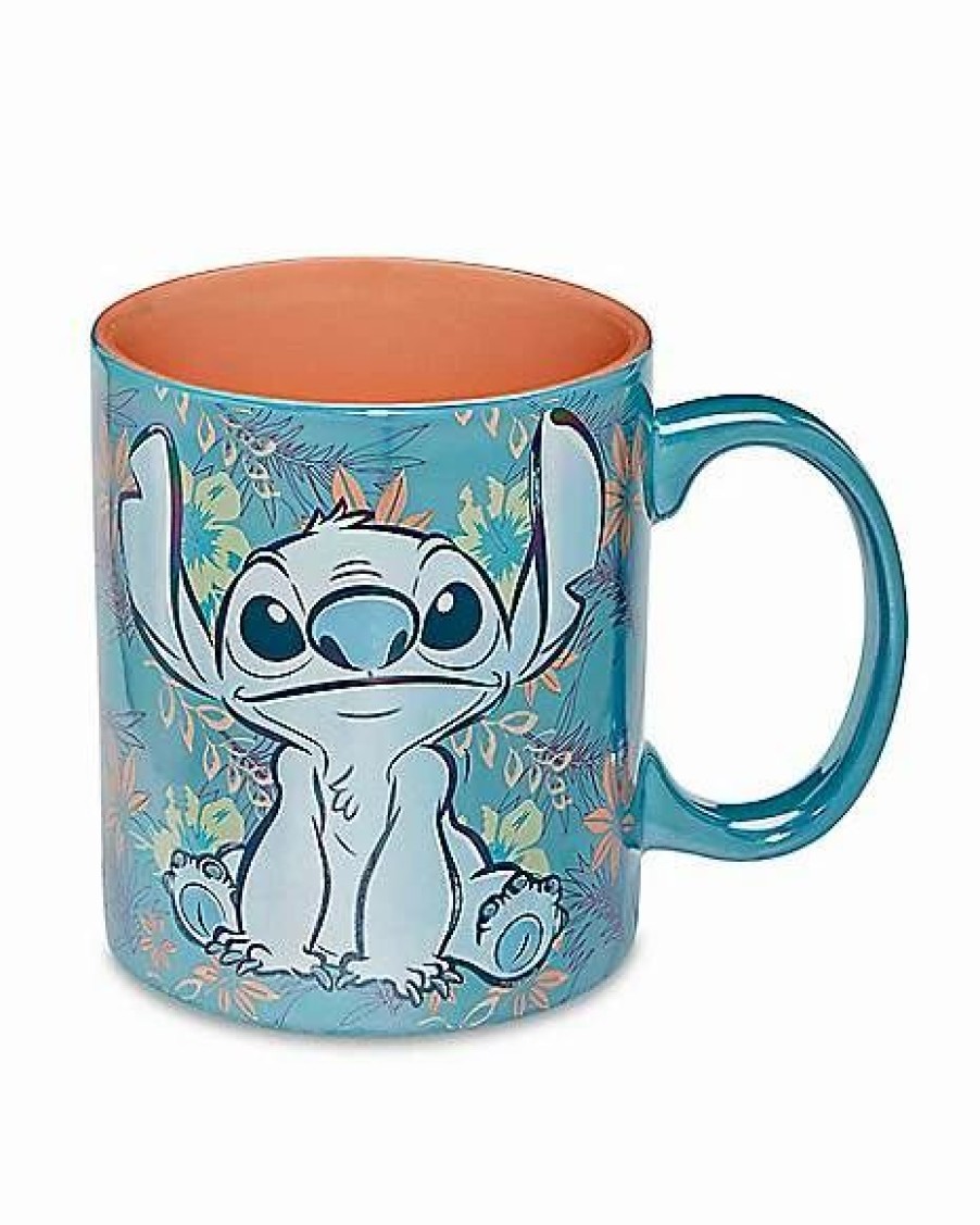 Movies * Best Sale Floral Stitch Coffee Mug 20 Oz. Disney Multi-Color