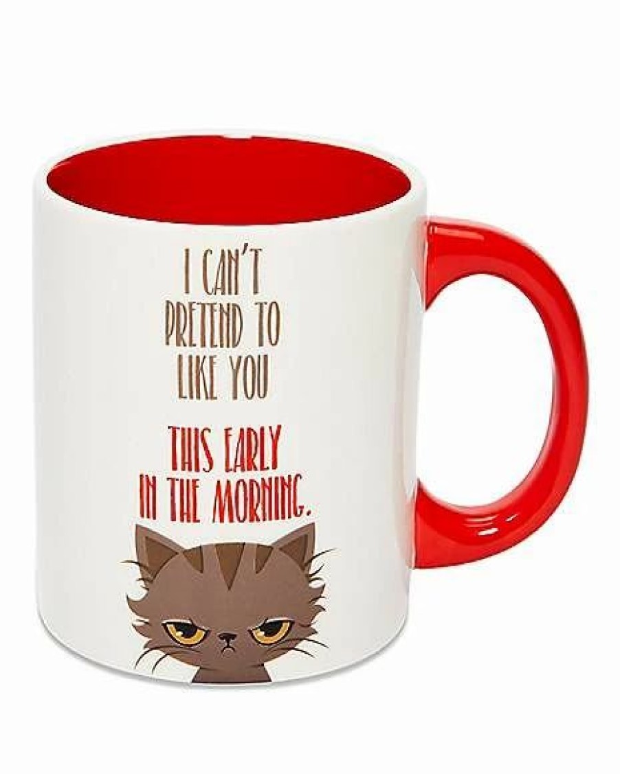 Coffee Mugs * Promo Early In The Morning Cat Coffee Mug 20 Oz. Multi-Color