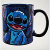 Movies * Cheapest Stitch Floral Coffee Mug 20 Oz. Disney Blue