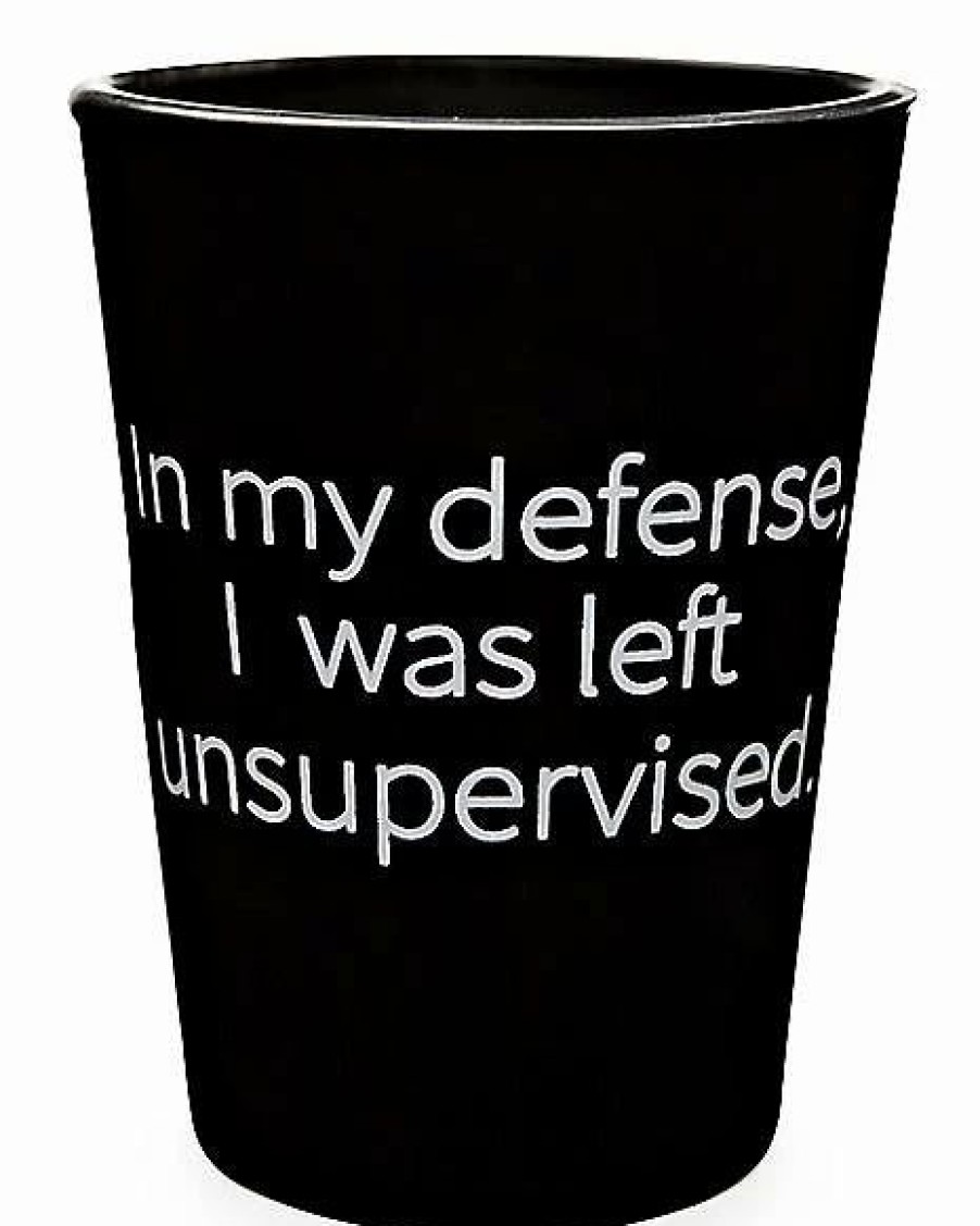 Christmas * Top 10 In My Defense Shot Glass Black