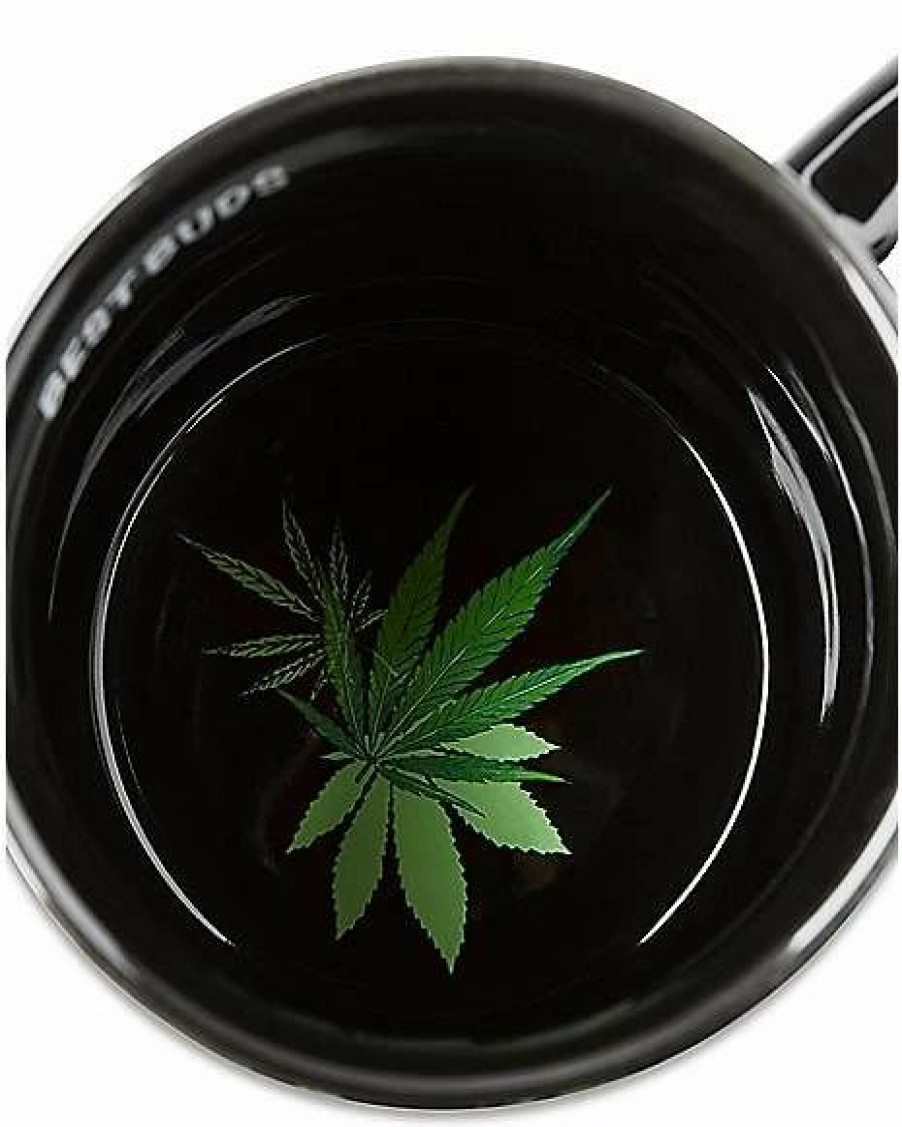 Coffee Mugs * Deals Best Buds Weed Leaf Mug 20 Oz. Green