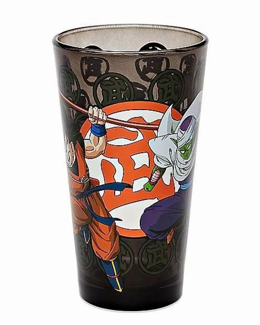 Anime * Best Sale Goku Fight Pint Glass 16 Oz. Dragon Ball Z Multi-Color