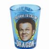 Shooters & Shot Glasses * Cheap You Have To Call Me Dragon Shot Glass 1.5 Oz. Step Brothers Multi-Color