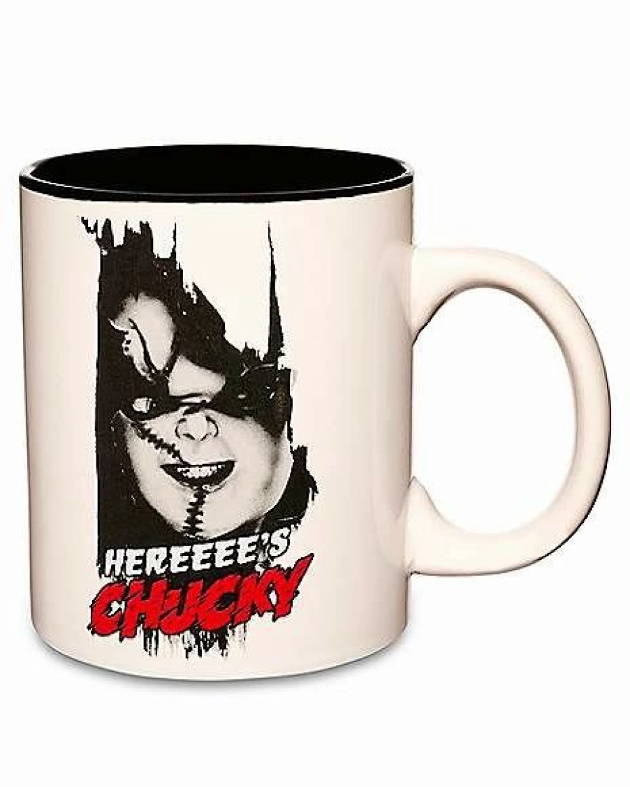 Movies * Deals Hereeee'S Chucky Coffee Mug 20 Oz. White