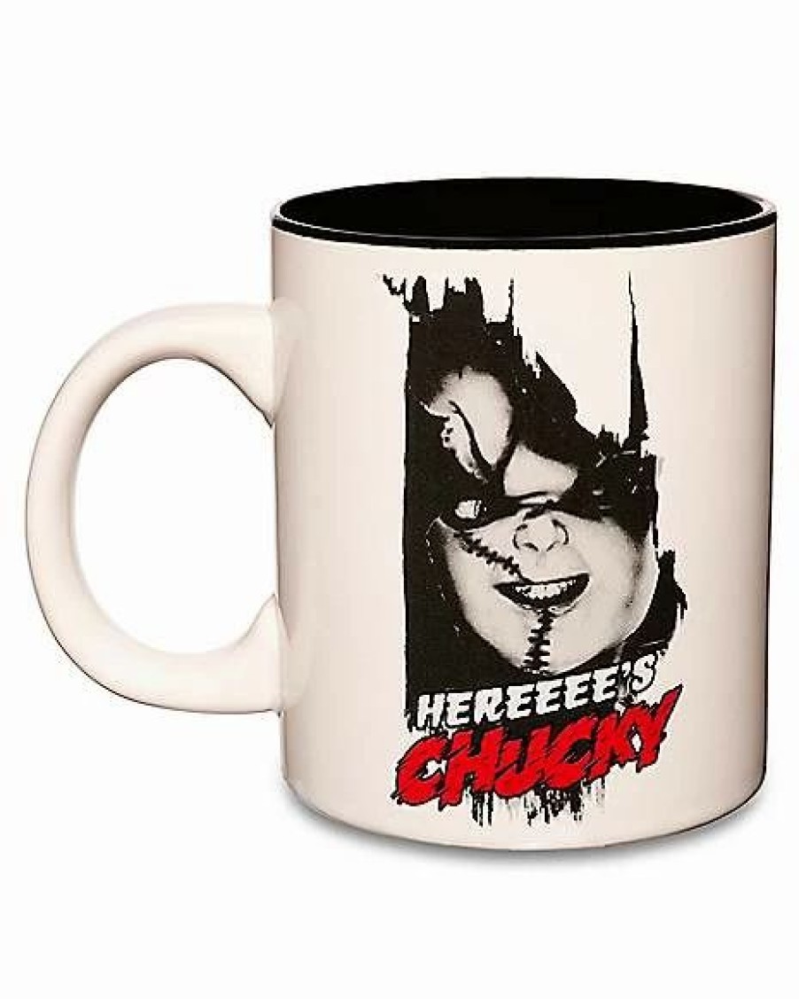 Movies * Deals Hereeee'S Chucky Coffee Mug 20 Oz. White