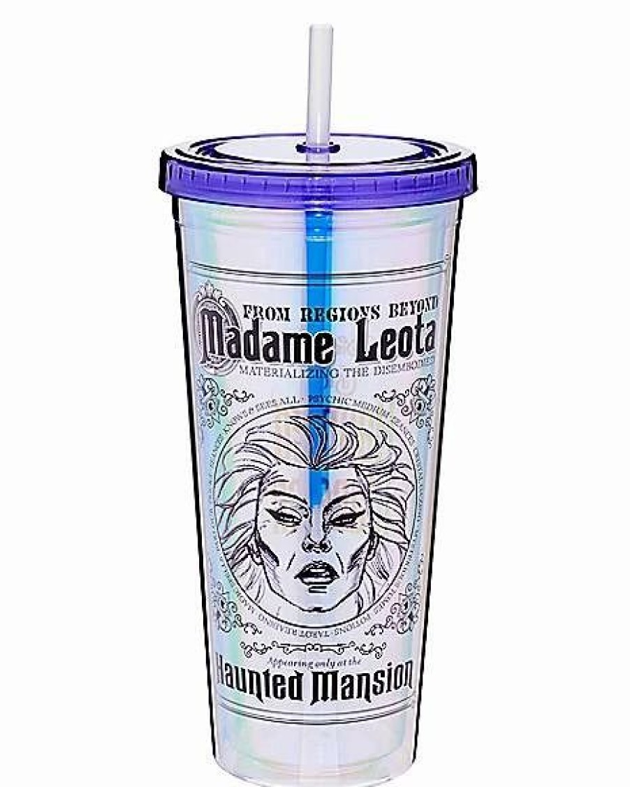 Halloween * Buy Madame Leota Cup With Straw 20 Oz. The Haunted Mansion