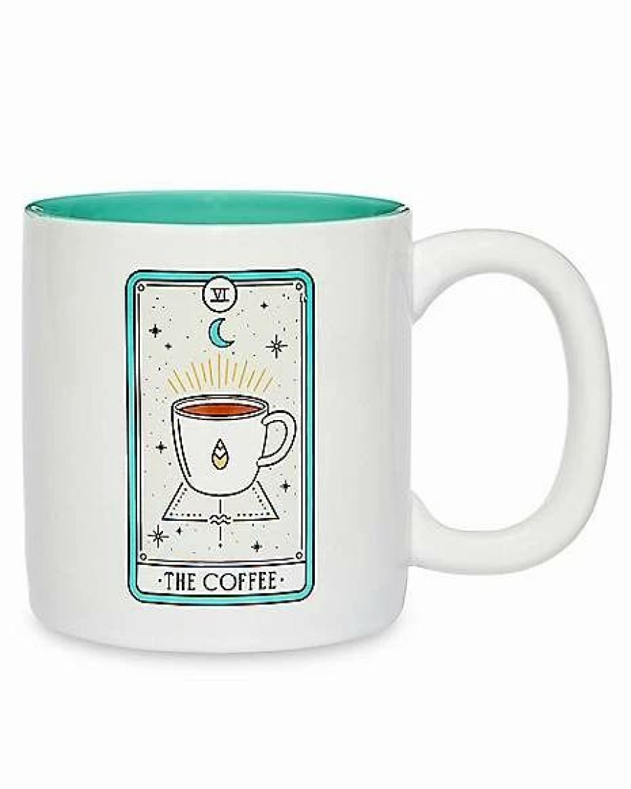 Coffee Mugs * Budget The Coffee Tarot Card Coffee Mug 20 Oz. White