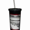 Anime * Discount Attack On Titan Colossal Cup With Straw 20 Oz.