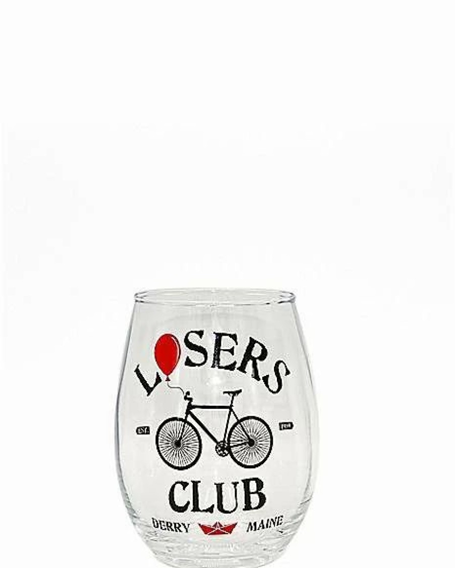 Halloween * Wholesale Losers Club Stemless Wine Glass 20 Oz. It