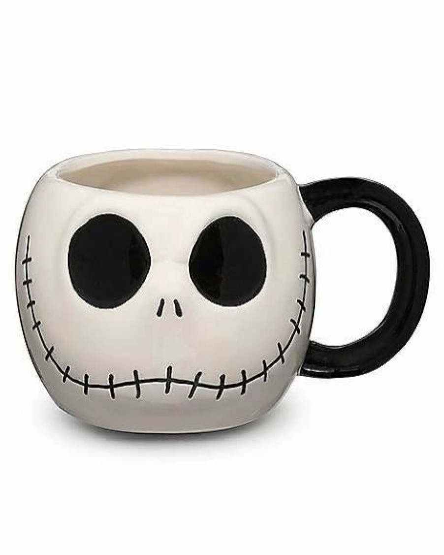 Movies * Best Deal Jack Skellington 3D Molded Coffee Mug 17.5 Oz. The Nightmare Before Christmas