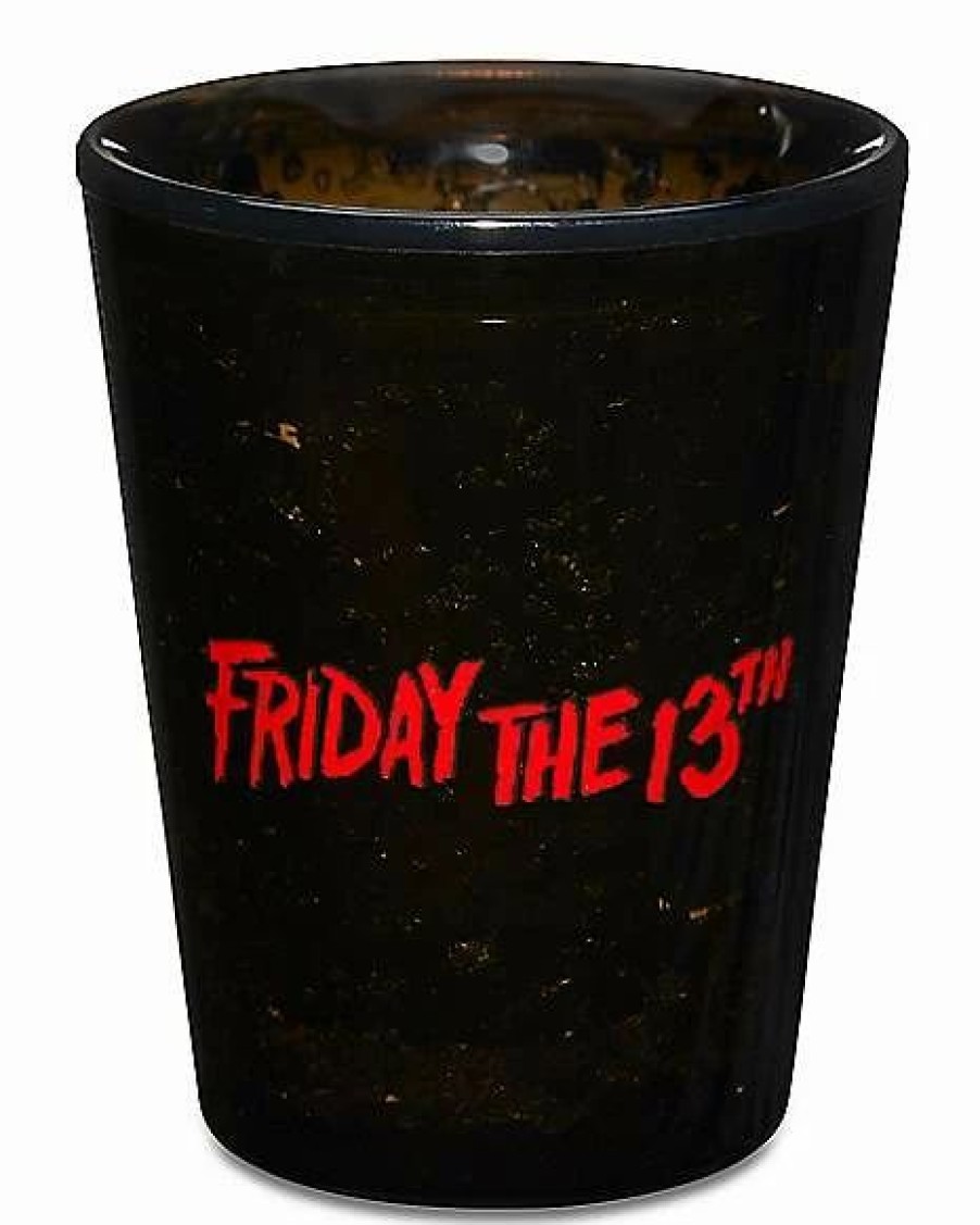 Movies * Best Sale Jason Voorhees Mask Freezer Shot Glass 1.5 Oz. Friday The 13Th Black