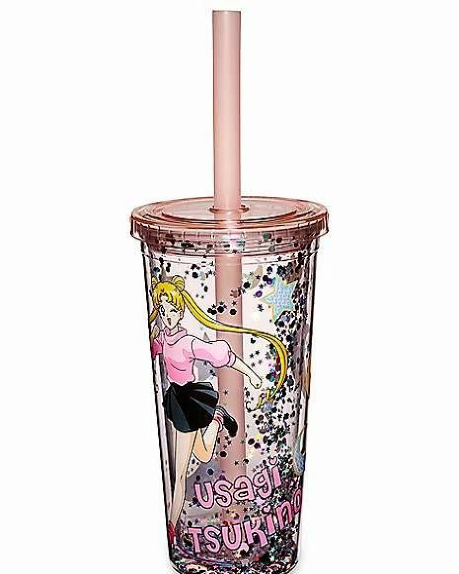 Plastic Drinkware * Best Reviews Of Usagi Confetti Cup With Straw 20 Oz.- Sailor Moon