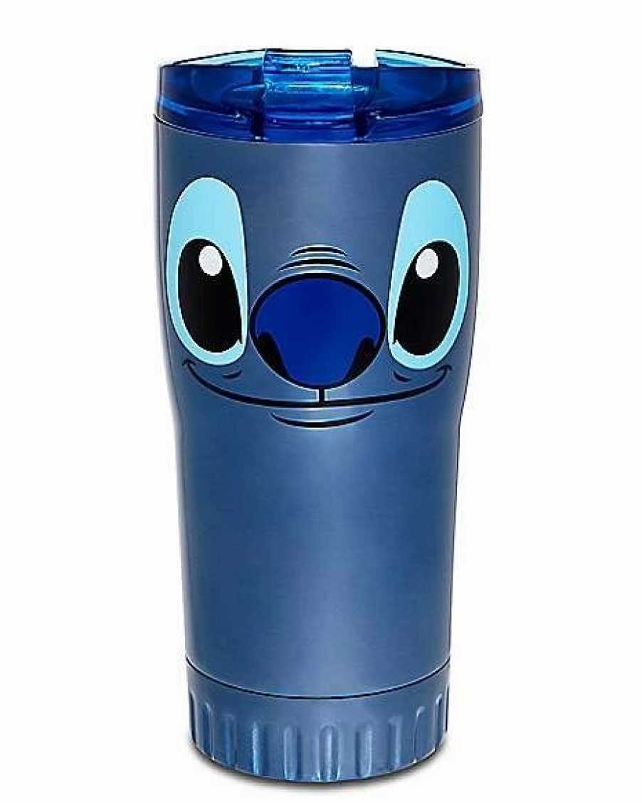 Movies * Coupon Stitch Travel Mug 20 Oz. Lilo & Stitch Blue