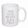 Coffee Mugs * Deals Won'T Suck Itself Coffee Mug 22 Oz. White