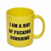 Coffee Mugs * Top 10 I Am A Ray Of Sunshine Coffee Mug 22 Oz. Yellow