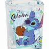 Christmas * Budget Aloha Stitch Mini Glass 1.5 Oz. Lilo & Stitch Clear