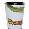 Anime * New Inside Print Dragon Ball Z Shot Glass 1.5 Oz. White